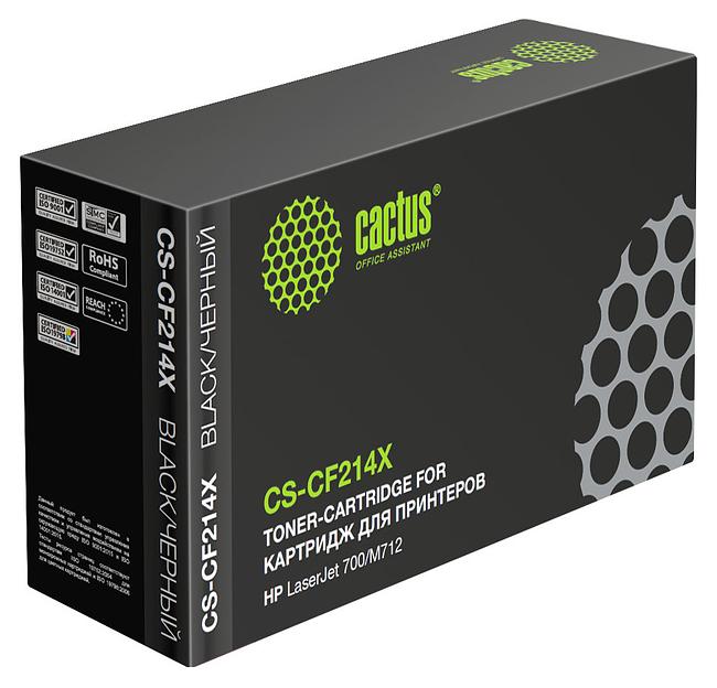 Картридж лазерный Cactus CS-CF214X CF214X черный (17500стр.) для HP LJ 700/M712 фото 1