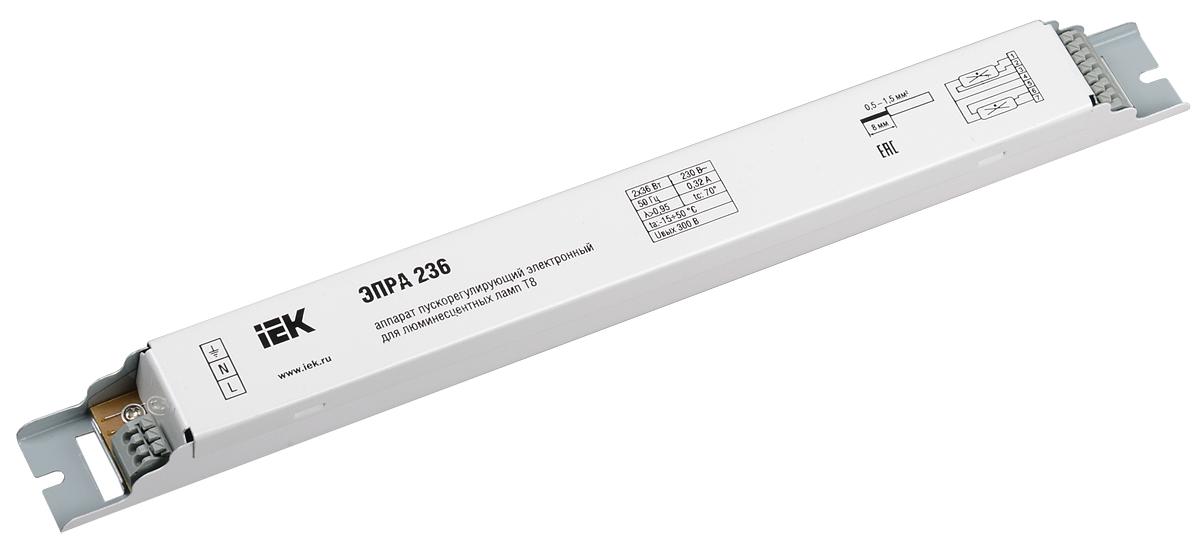 Iek LLV236D-EBFL-2-36 ЭПРА 236 для линейных ЛЛ Т8 фото 1