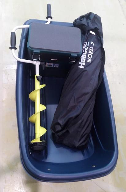 Санки пластиковые рыбацкие С-4 фото 3