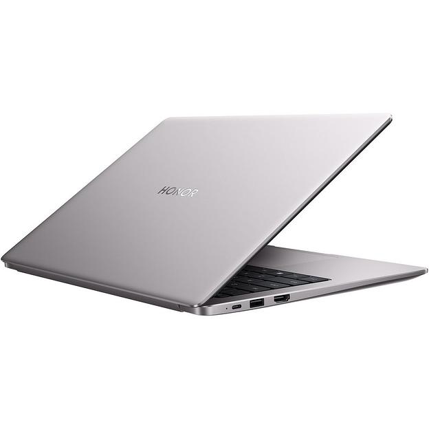 Ноутбук HONOR MagicBook X 14 Intel Core i3 1315U/8Gb/SSD512Gb/14"/IPS/FHD+/60Hz/NoOS/Grey (5301ALXB) фото 7