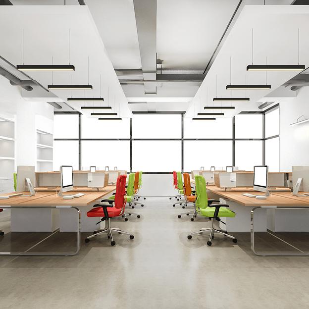 Светильник линейный подвесной 600х50х50 3000K,4000К,5000К 18W Черный, Белый фото 3