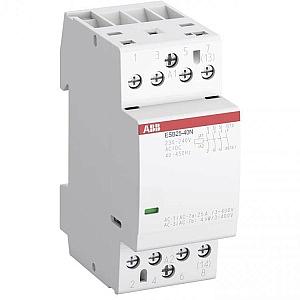 Контактор ESB25-20N-06 модульный (25А АС-1, 2НО), катушка 230В AC/DC (ESB25-20N-06) ABB 1SAE231111R0620, 1 шт фото 1