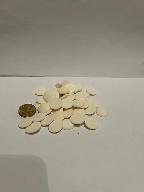 Глазурь кондитерская белая на пальмовом масле, 25 кг фото 2