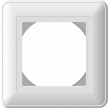 Systeme electric KD-1B-18 W59 AQUA 1-постовая РАМКА, IP44, БЕЛЫЙ фото 4