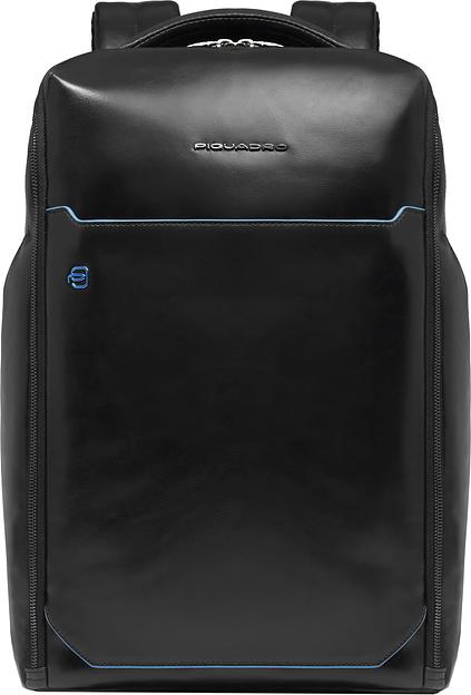Рюкзак мужской Piquadro Blue Square CA6593B2/N черный кожа фото 1