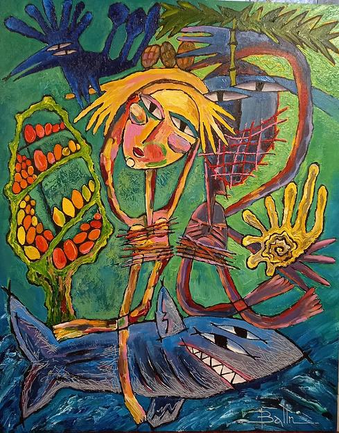 Картина холст/акрил в ассортименте, размер 80х100 см ОПТ фото 1