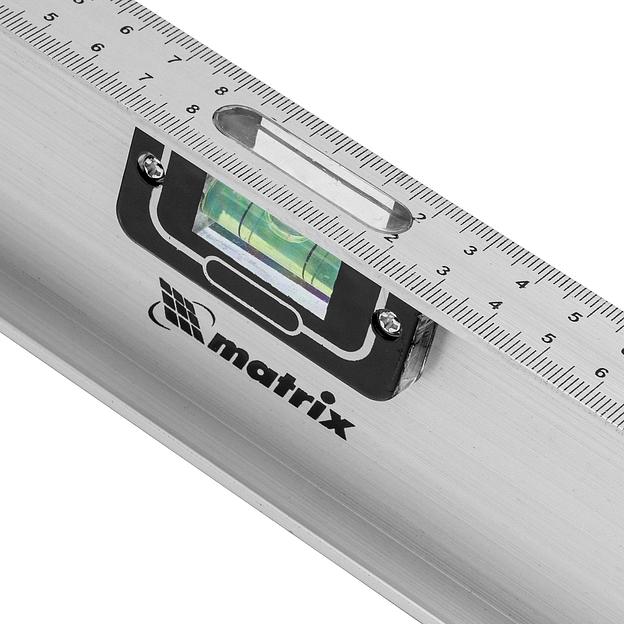 MATRIX Уровень алюминиевый "Рельс", 2000 мм, 3 глазка // 34041 фото 3