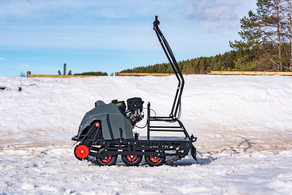 Мотобуксировщик Бурлак М2 LFP, 15 л.с., электрозапуск, 1450*510*810 мм. фото 4