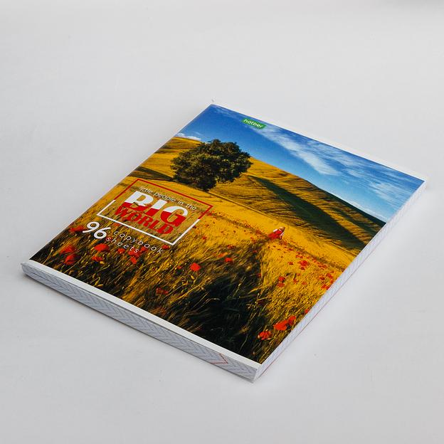 Тетрадь А5 на скрепке 96л фото 1