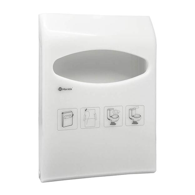Держатель туалетных подкладок пластиковый«MERIDA HARMONY »  фото 1