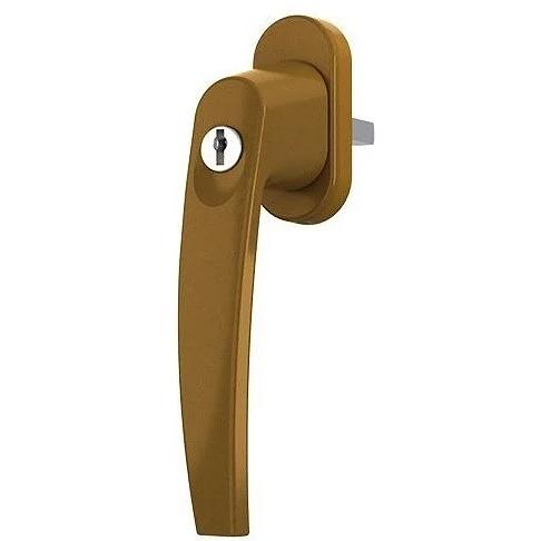 Ручка оконная с ключами «Internika Victory 35» алюминиевая ОПТ фото 1