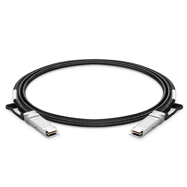 Кабель FiberTrade Кабель прямого подключения FT-QSFP28-CabP-AWG26-1 (100G, QSFP28, AWG26, 1м) (FT-QSFP28-CabP-AWG26-1) фото 1
