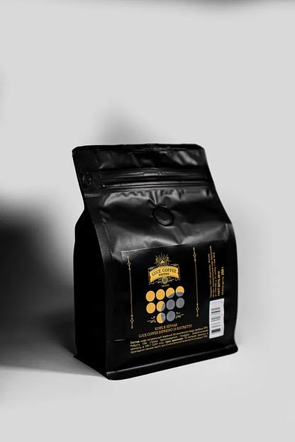 Зерновой кофе Luce Coffee Espresso 10 Ristretto ( 70% арабика, робуста 30%) 250 г ОПТ фото 2