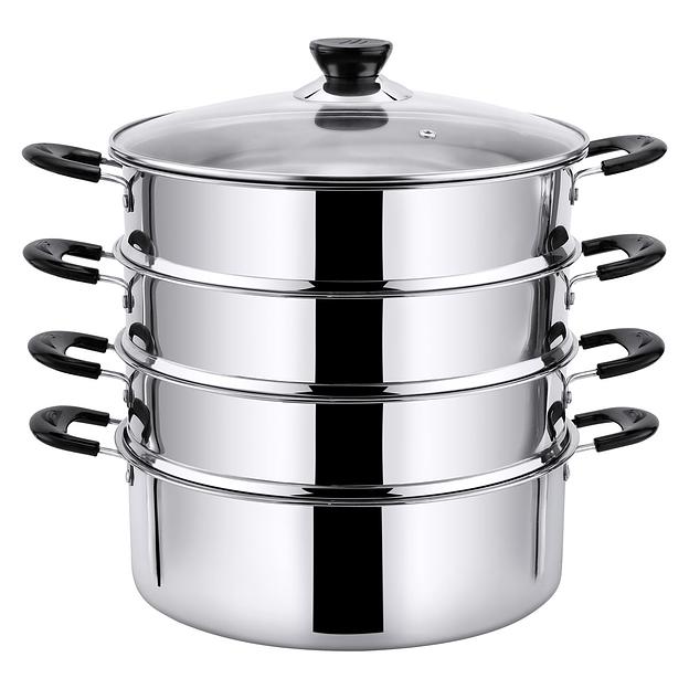 P630102 Vapore Мантоварка-пароварка, 26см. фото 1