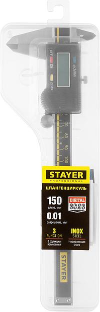 STAYER 150 мм, электронный штангенциркуль, Professional (34410-150) фото 4