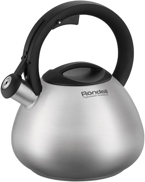 Чайник металлический Rondell Breve RDS-1887 2.8л. стальной фото 1