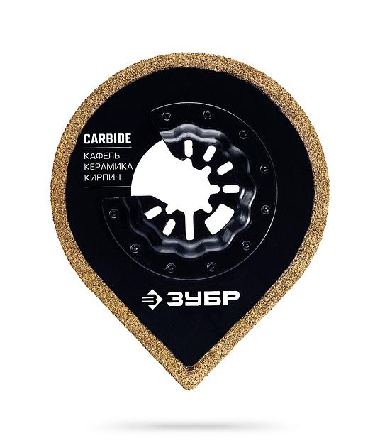 ЗУБР CARBIDE ВК8 Р60, 70x1.8 мм полотно дисковое угловое с твердосплавной крошкой: керамика, кирпич, пенобетон, StarQuick (15579-70) фото 1