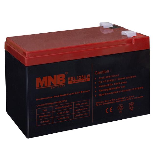 MNB Battery MNB HRL 1234 W (12V/9Ah) F2 {УТ-00003092} фото 1