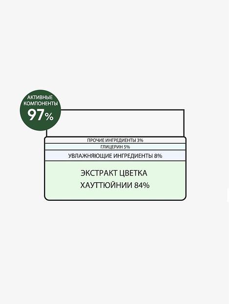 Пэды для лица с экстрактом цветка Хаютюйнии 84% «Houttuynia Cordata 84% Toner Pad» ОПТ  фото 4