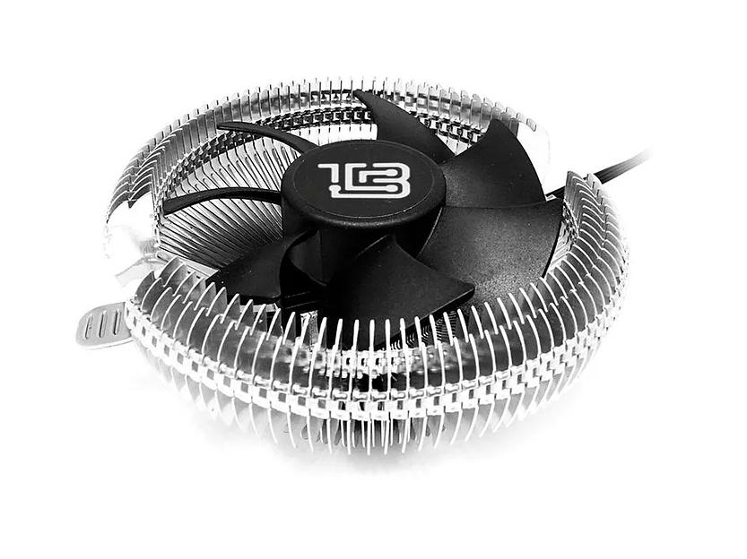 Кулер для процессора BaseTech Original, 1х92мм, 900~2200rpm, 4-pin, Al, серебристый, 58.6CFM, 29.8дБ, TDP 90Вт, INTEL 1700/1200/115x/775, AMD AM5/AM4/AM3(+)/AM2(+)/FM2(+)/FM1 (BT-OR90-4P) фото 1