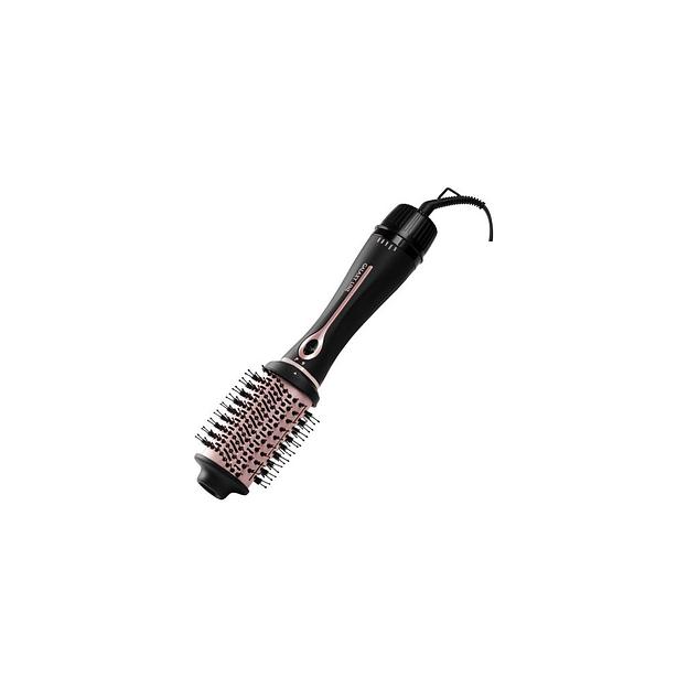 Фен-щетка GALAXY LINE GL 4412, 1200Вт, черный и розовый фото 1
