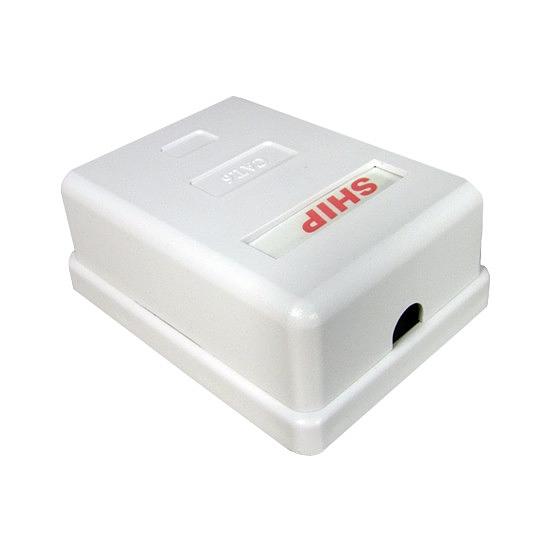 Розетка Настенная телекоммуникационная 2 Модуля SHIP A184-2 A184-2 фото 3