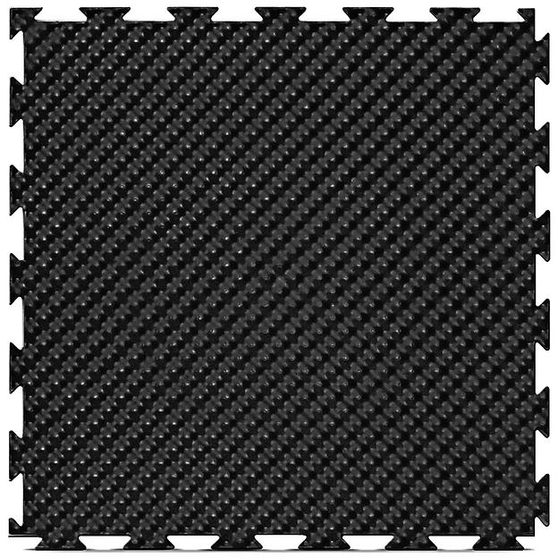 Factor – универсальное напольное покрытие, толщина 8 мм, Цвет Черный RAL 9005, Толщина модуля 8 мм. фото 1