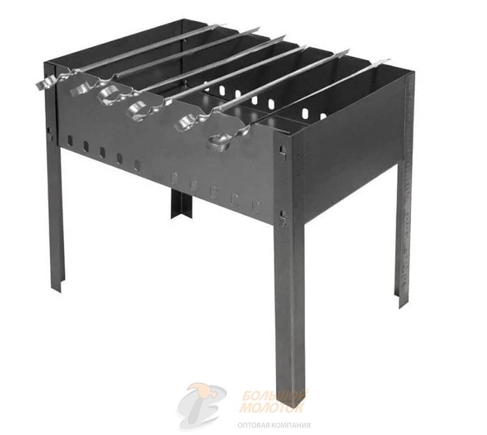 Мангал КостерОК + 6 шампуров 270*500 0,5 мм фото 1