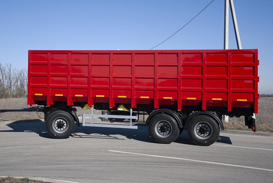 Прицеп ломовоз трехосный фото 2