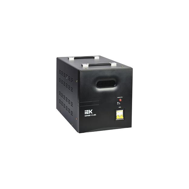 Стабилизатор напряжения IEK Expand, 9.6кВт черный [ivs21-1-012-11] фото 1