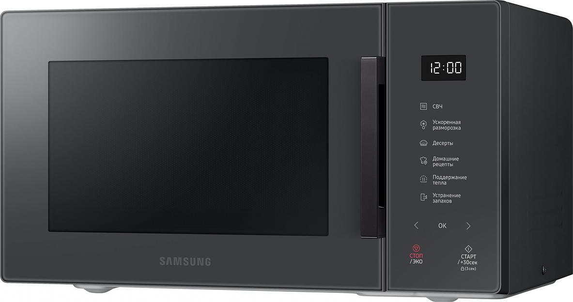 Микроволновая Печь Samsung MS23T5018AC/BW 23л. 800Вт антрацит фото 3