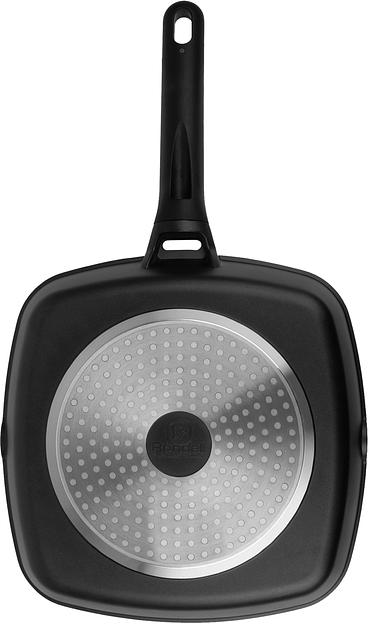 Сковорода-гриль Rondell Zeita Neu RDA-1204 квадратная 28см покрытие: TriTitan ручка несъемная (без крышки) черный фото 4