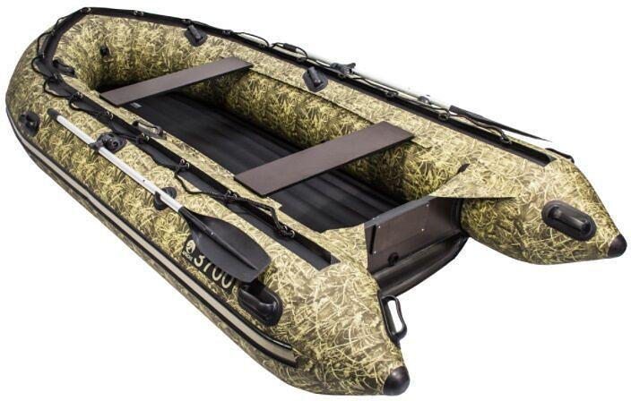 Лодка Апачи(Apache) 3700 НДНД, 3700*1700*480 мм., цвет: камуфляж фото 1