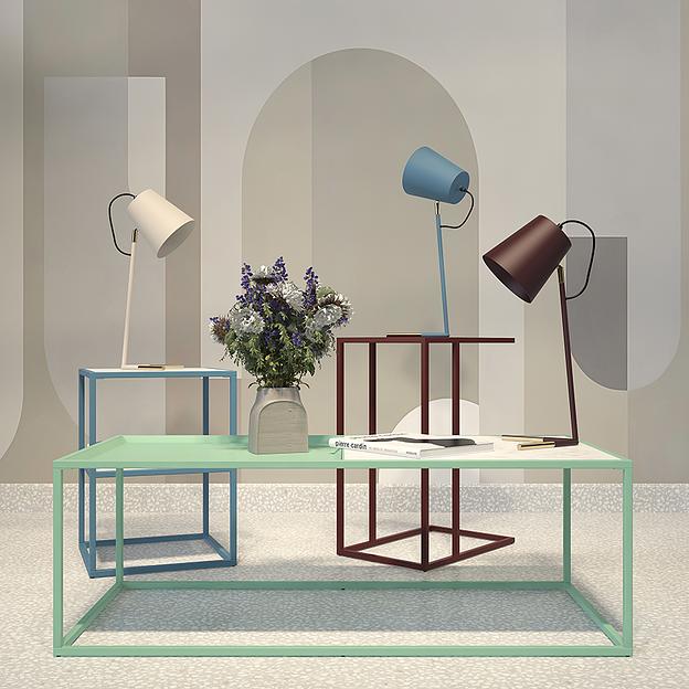 Столик журнальный Mayen, 110х50 см, белый/зеленый фото 10