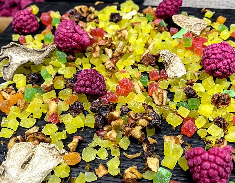 Авторский чай «Лесная малина с имбирём» ОПТ фото 2