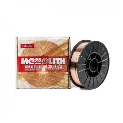 Проволока сварочная омедненная СВ08Г2С 0,8 мм 4 кг опт фото 1