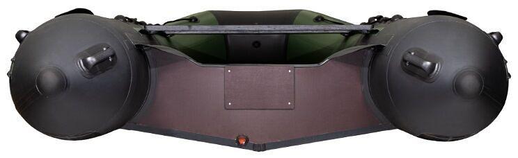 Лодка Ривьера Максима 3800 СК, 3800*2000*520 мм., цвет: зеленый-черный фото 6