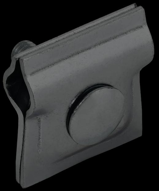 Зажим соединительный проводника круглого 6-10мм оцинкованная сталь TD IEK фото 1