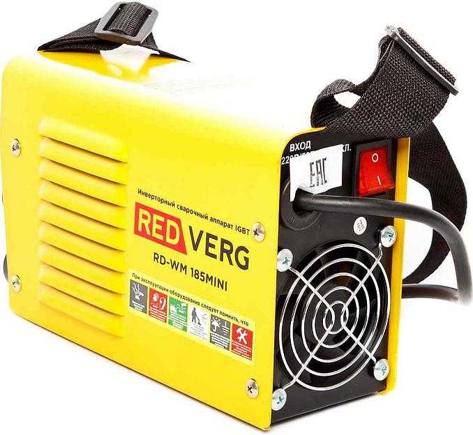 Сварочный аппарат RedVerg RD-WM 185MINI инвертор ММА 7.9кВт фото 3