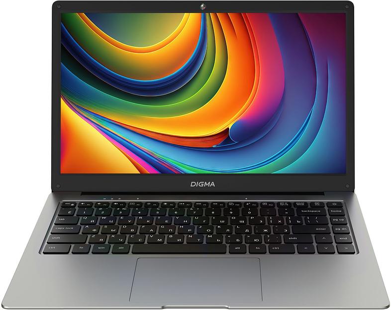 Ноутбук Digma EVE C4800 Celeron N4020 8Gb SSD256Gb Intel UHD Graphics 600 14.1" IPS FHD (1920x1080) Windows 11 Professional dk.grey WiFi BT Cam 4800mAh (DN14CN-8CXW01) фото 1