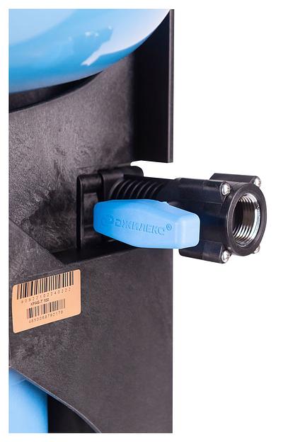 Комплект автоматизации Джилекс КРАБ-Т 100 1" (в комп.:10 предметов) голубой черный (9092) фото 5