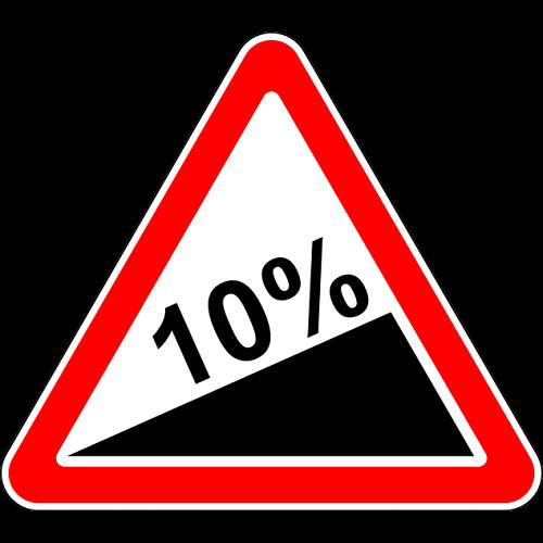 Знак 1.14 Крутой подъём фото 1