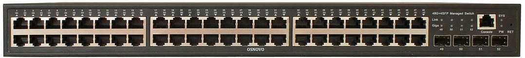 Коммутатор OSNOVO Коммутатор OSNOVO SW-84804/L(800W) (SW-84804/L(800W)) фото 3