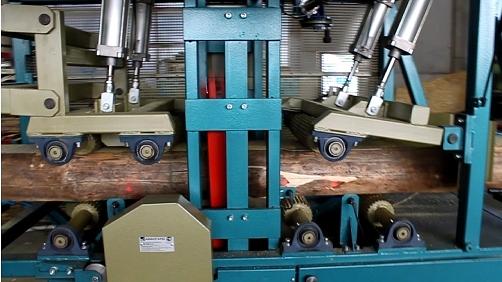 Рамный многопильный станок «Авангард-РМ-50-М3» с подъемником фото 2