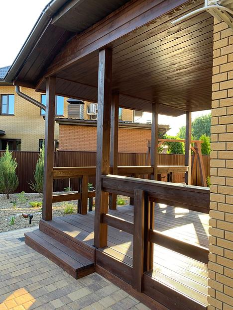 Терраса-пристрой под ключ.(4х6) фото 3