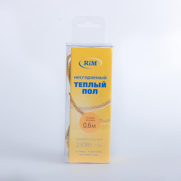 Несгораемый тёплый пол RiM экранированный 230 Вт фото 1