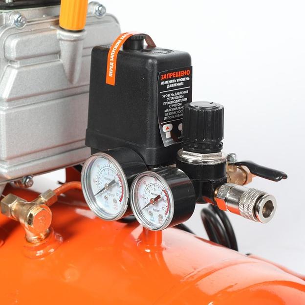 Компрессор поршневой Patriot EURO 50/260 масляный 260л/мин 50л 1800Вт оранжевый фото 3