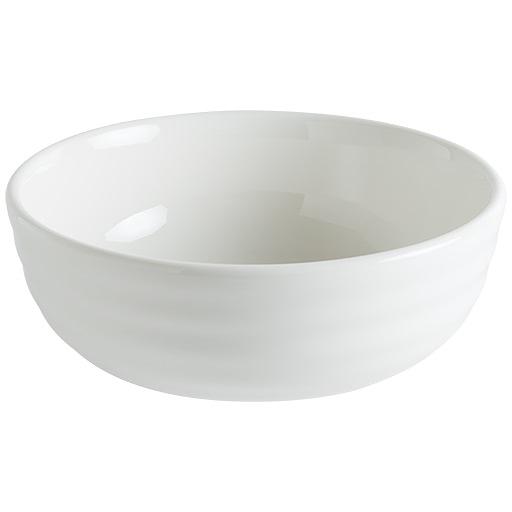 Салатник d=140 мм. 485 мл. h=55 мм. Белый, форма Потт /1/12/ фото 1