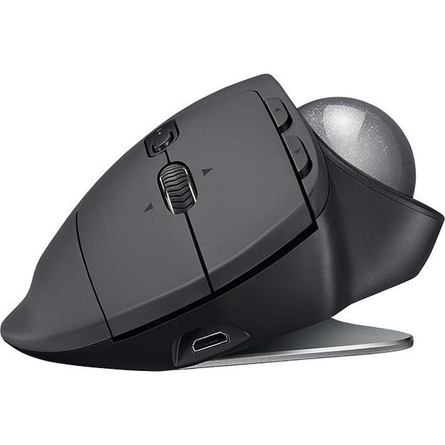 Мышь Logitech Trackball MX Ergo графитовый оптическая (12000dpi) беспроводная BT/Radio USB (8but) фото 3