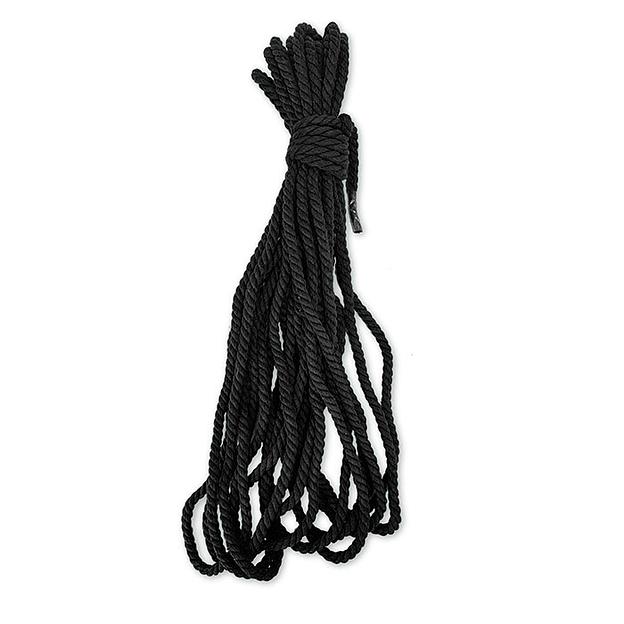 Канат хлопковый чёрный, 6 мм фото 8